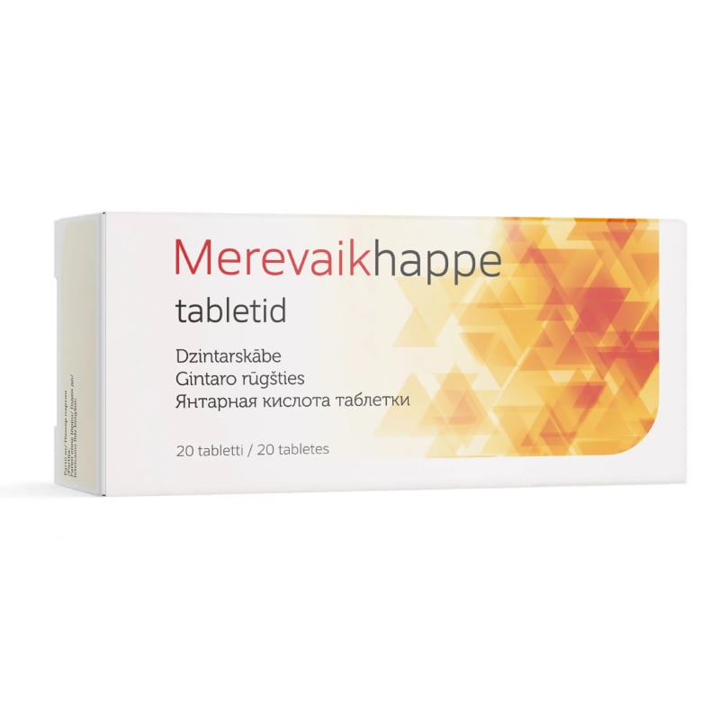 PHARMPRO Dzintarskābe tabletes N20