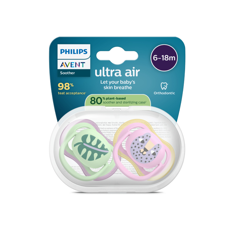 Philips Avent māneklītis Ultra Air 6-18 mēneši, 2 gb.