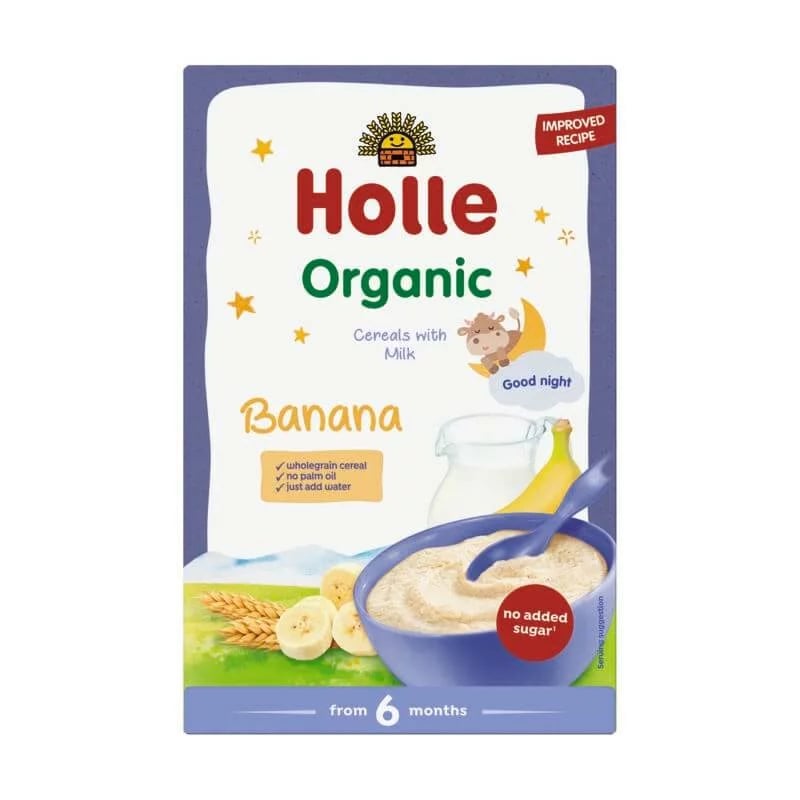HOLLE Piena putra ar banāniem zīdaiņiem