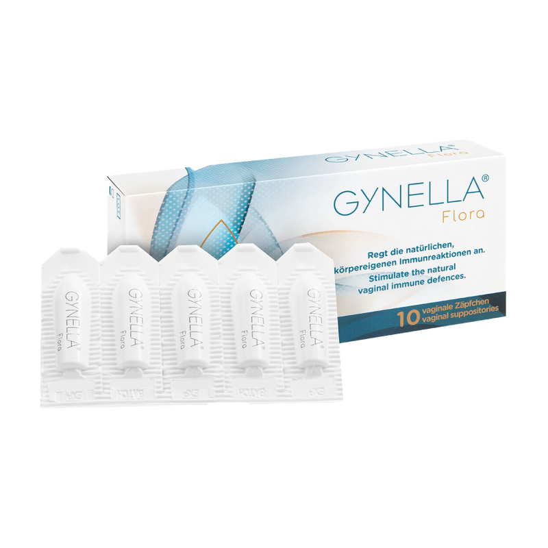 GYNELLA Flora vaginālās svecītes, 10 gab.