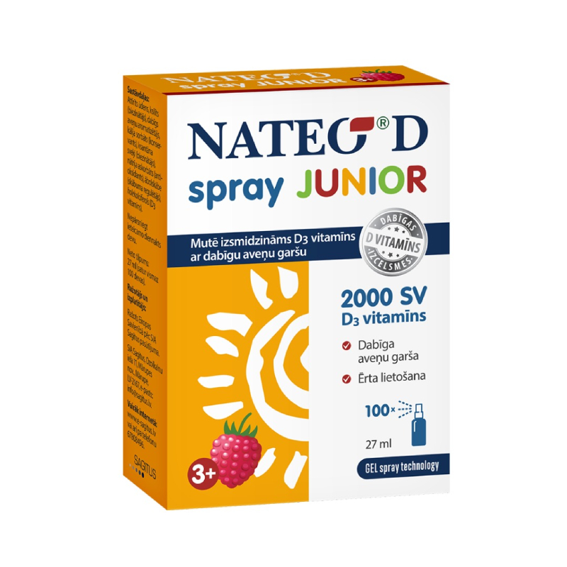 NATEO D Junior 2000 SV sprejs, 27 ml