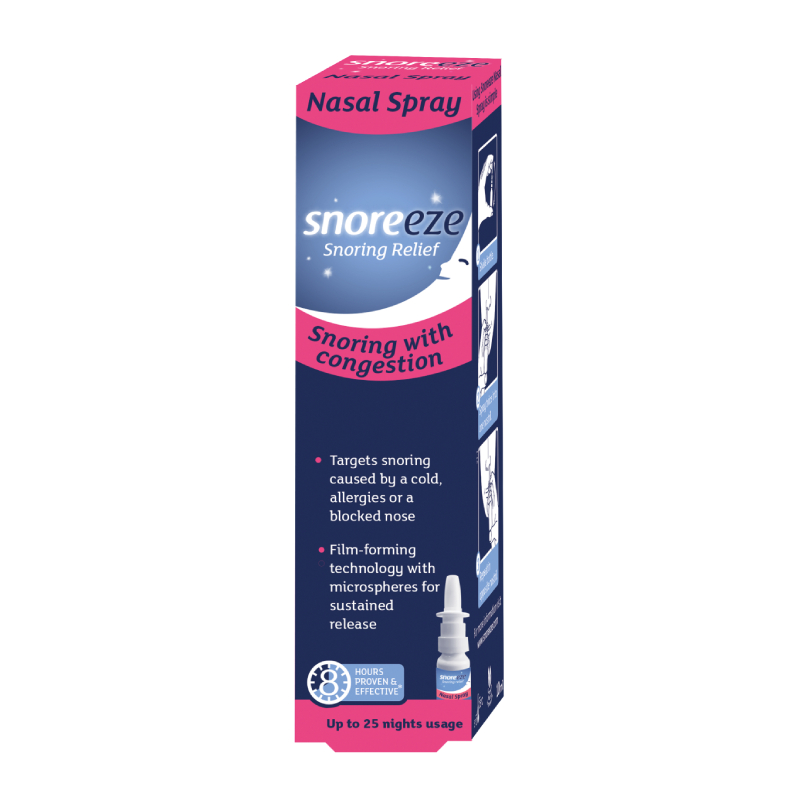 SNOREEZE deguna aerosols pret krākšanu, 10 ml