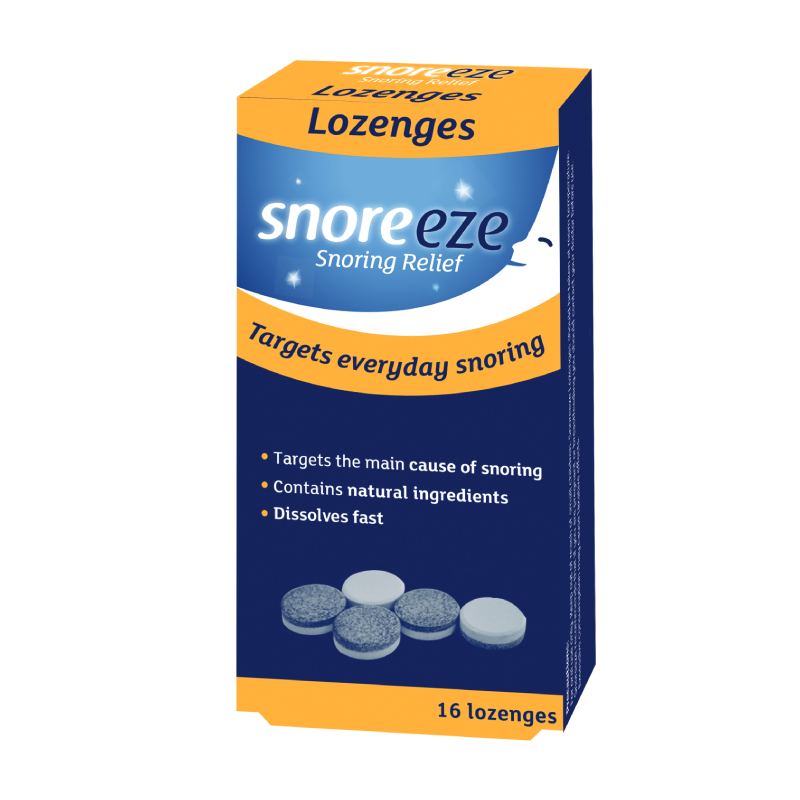 SNOREEZE pastilas pret krākšanu, 16 gab.