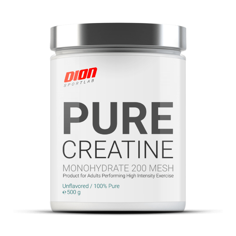Dion Sportlab Pure creatine ar neitrālu garšu, 500 g