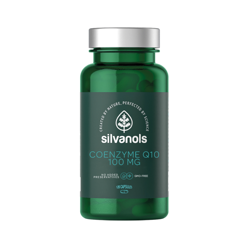 Silvanols Coenzyme Q10 100 mg, 120 kapsulas