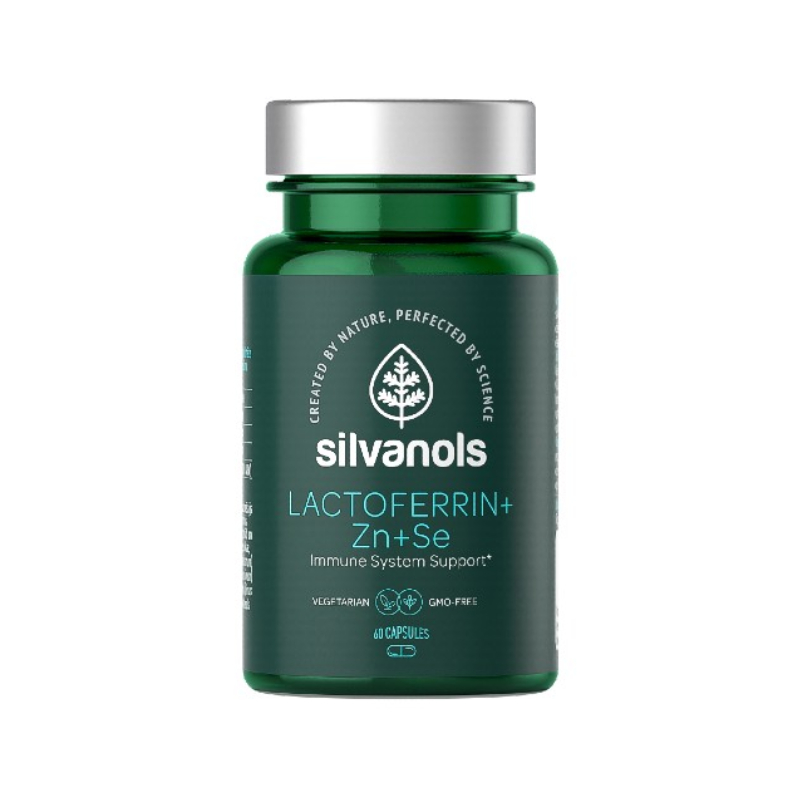Silvanols Lactoferrin+Zn+Se, 60 kapsulas