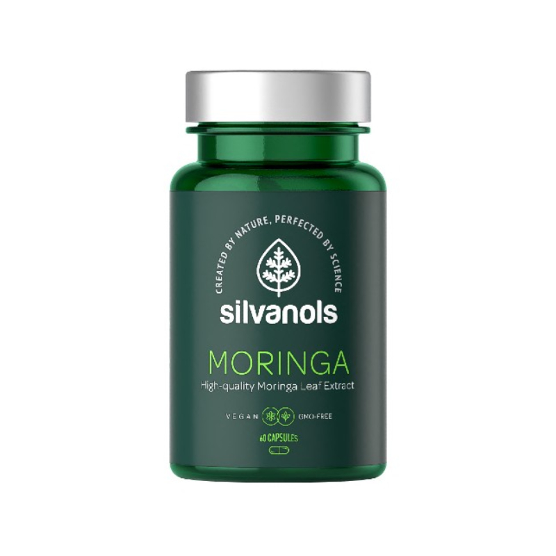 Silvanols Moringa, 60 kapsulas