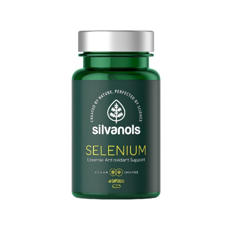 SILVANOLS kapsulas SELENIUM, 60 gab.