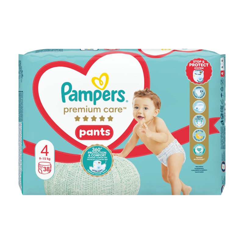 PAMPERS Premium Care Pants autiņbiksītes S4