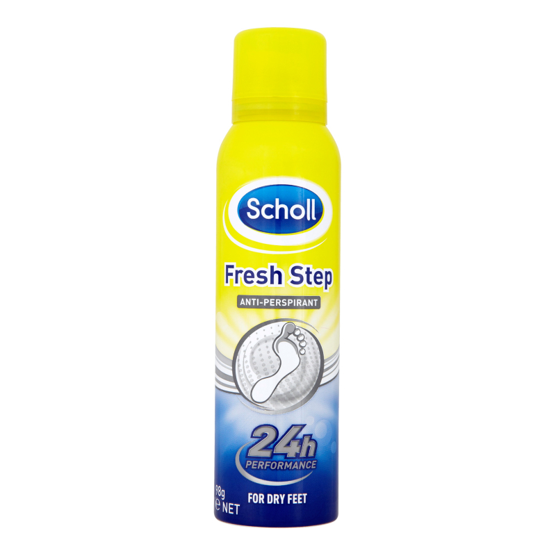 SCHOLL aerosols pēdām pret svīšanu FRESH STEP, 150 ml