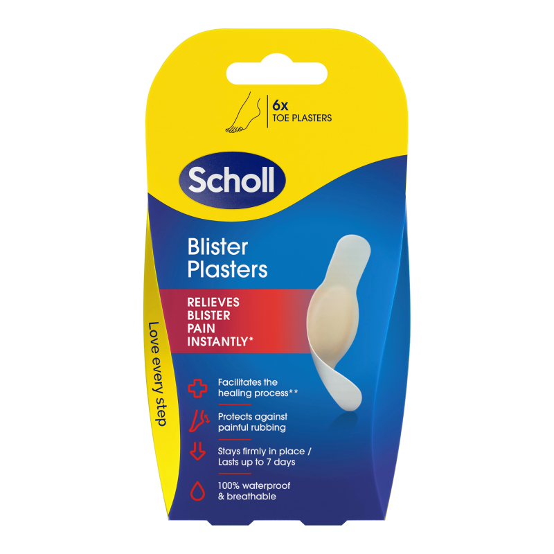 SCHOLL plāksteri pirkstu tulznām, 6 gab.