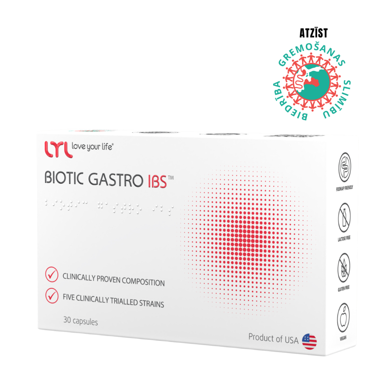 LYL BIOTIC GASTRO IBS, 30 kapsulas