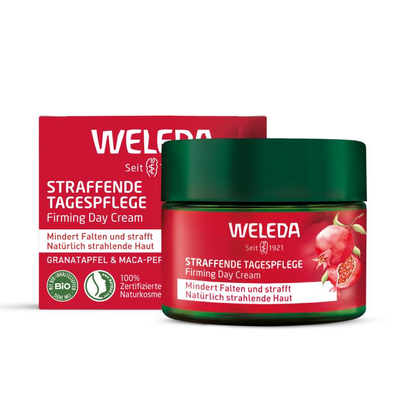 WELEDA nostiprinošs dienas krēms sejas ādai POMEGRANATE & MACA ROOT, 40 ml