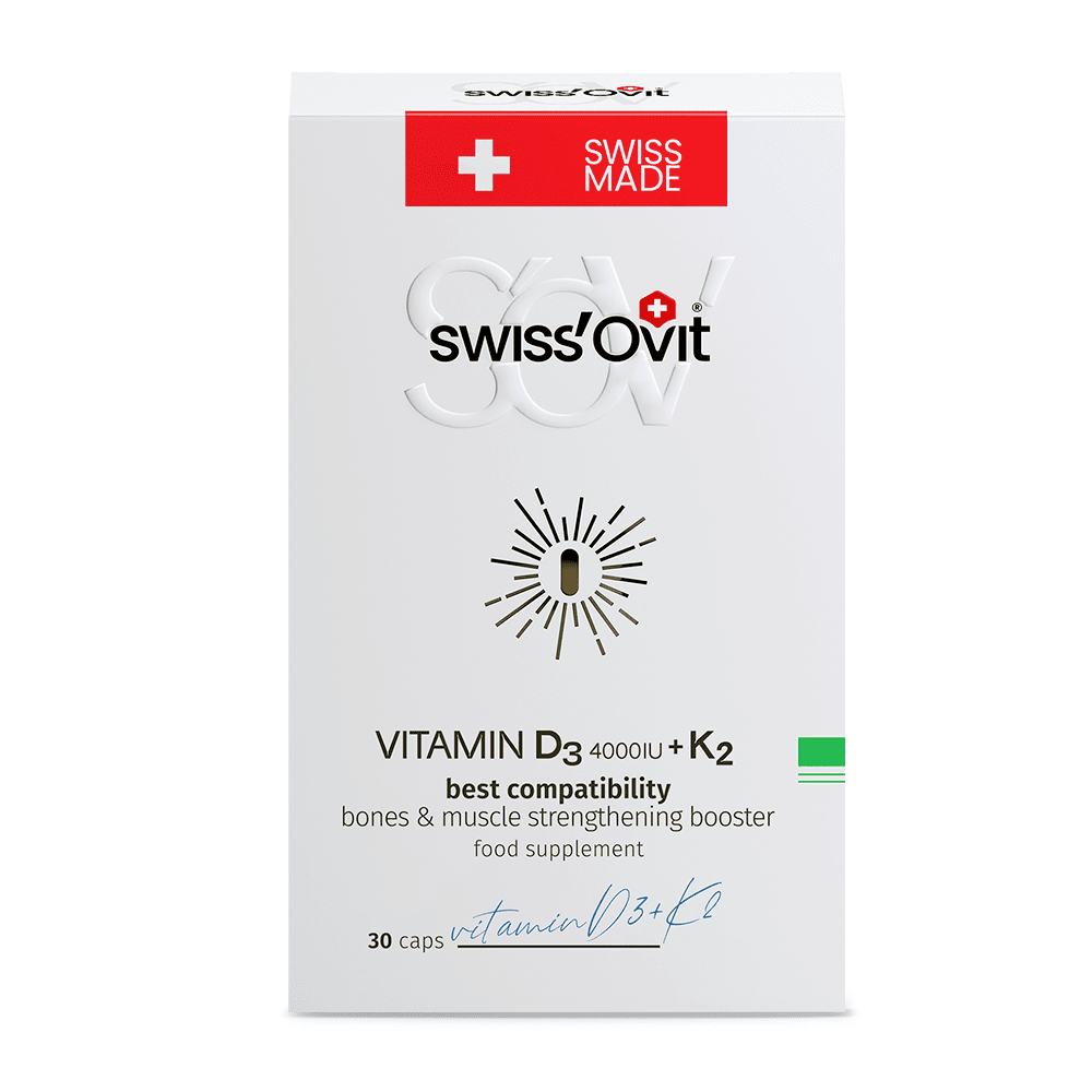 SWISSOVIT SWISS OVIT D3 4000SV+K2 vit