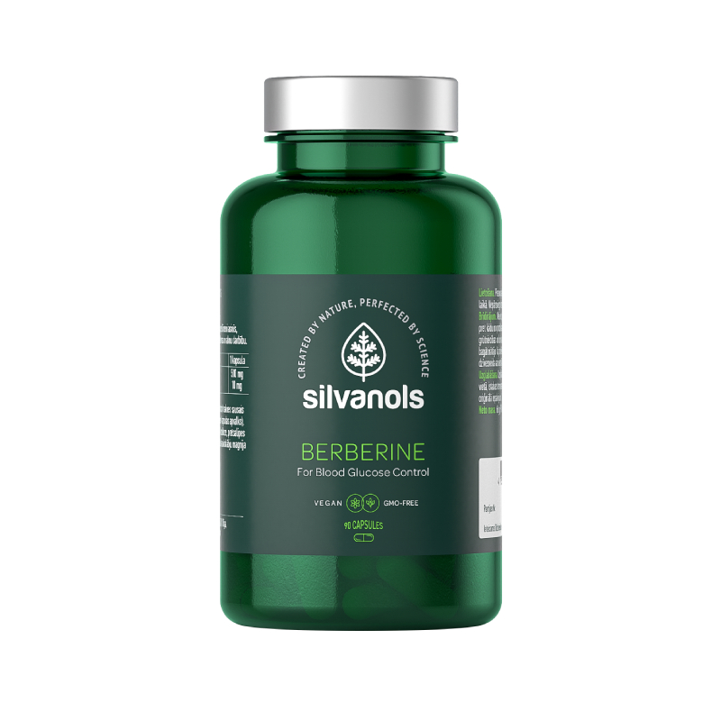 Silvanols Berberine, 90 kapsulas