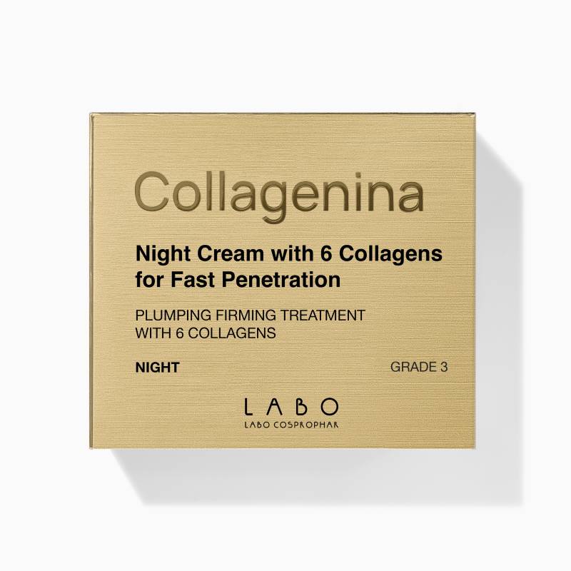 Collagenina nakts krēms ar 6 veidu kolagēniem intensitāte 3, 50 ml