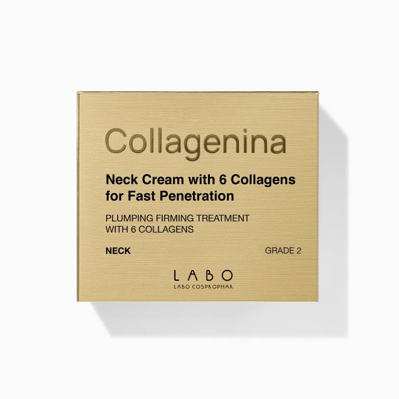 Collagenina kakla&dekolte zonas krēms ar 6 veidu kolagēniem intensitāte 2, 50 ml