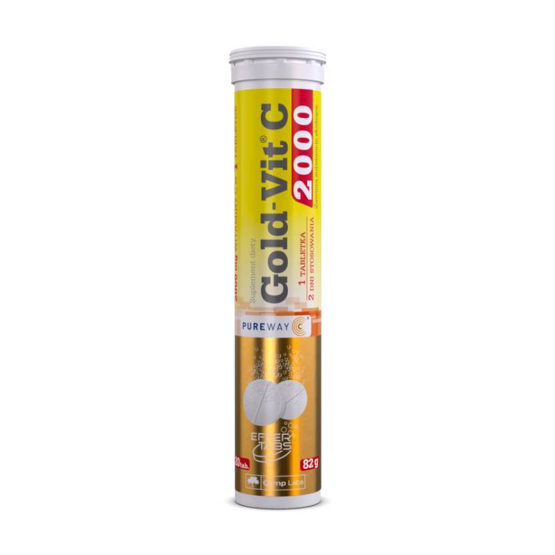 Olimp Labs Gold-Vit.C 2000 citrona garša, 20 putojošas tabletes