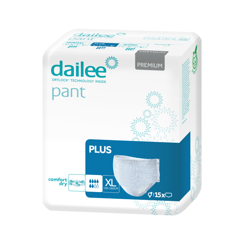 Dailee Pant Premium Plus autiņbikses XL izmērs, 15 gb.