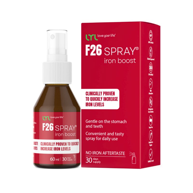 LYL F26 SPRAY iron boost (30