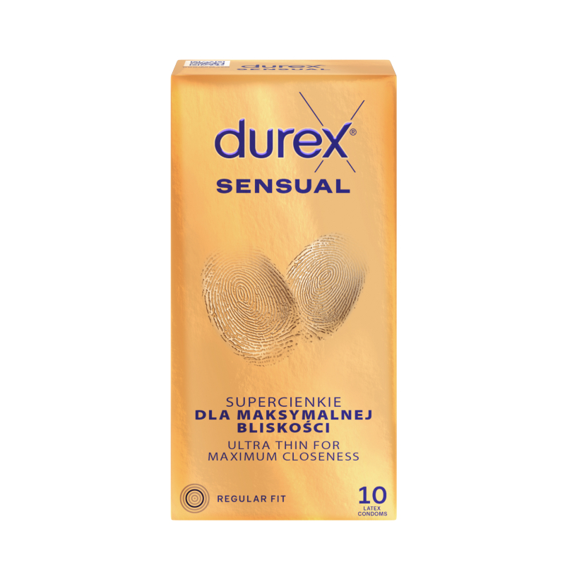 Durex Prezervatīvi Sensual, 10 gb.