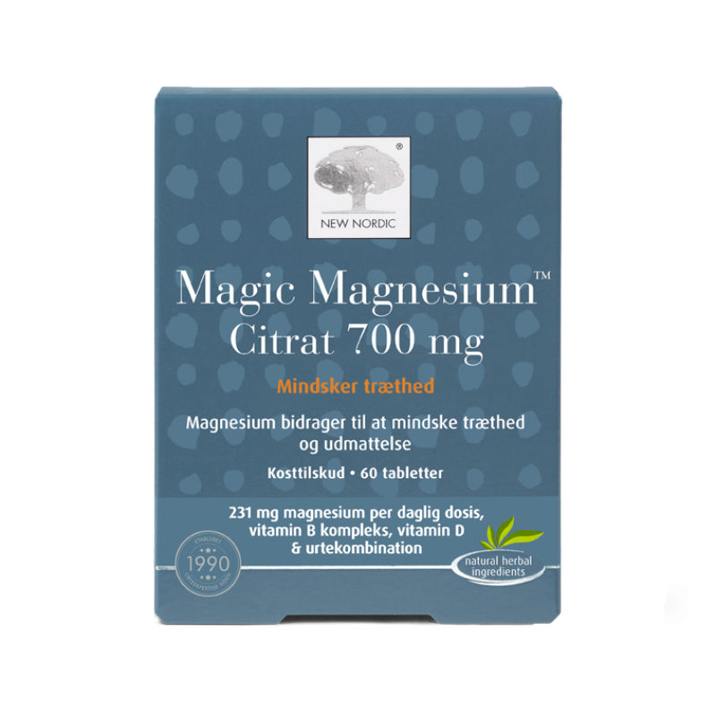NewNordic Magic Magnesium Citrat 700 mg, 60 tabletes