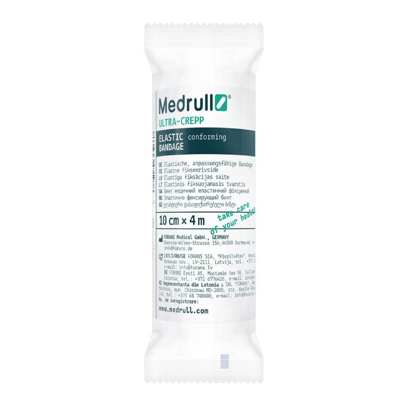 MEDRULL Ultra Crepp elastīgā saite 10cmx4m