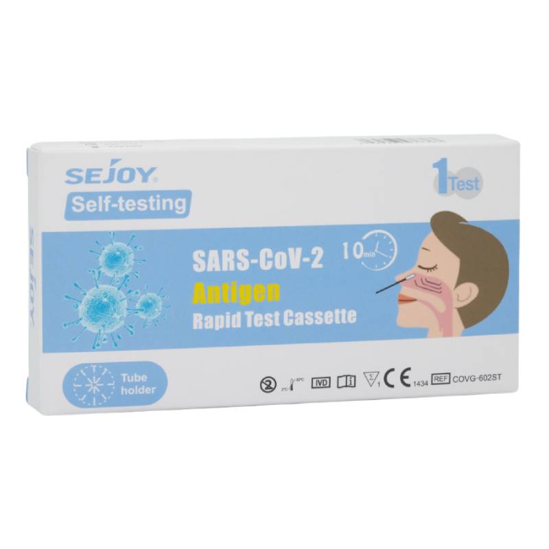 SEJOY ātrais tests SARS-COV-2 antigēna noteikšanai, 1 gab.