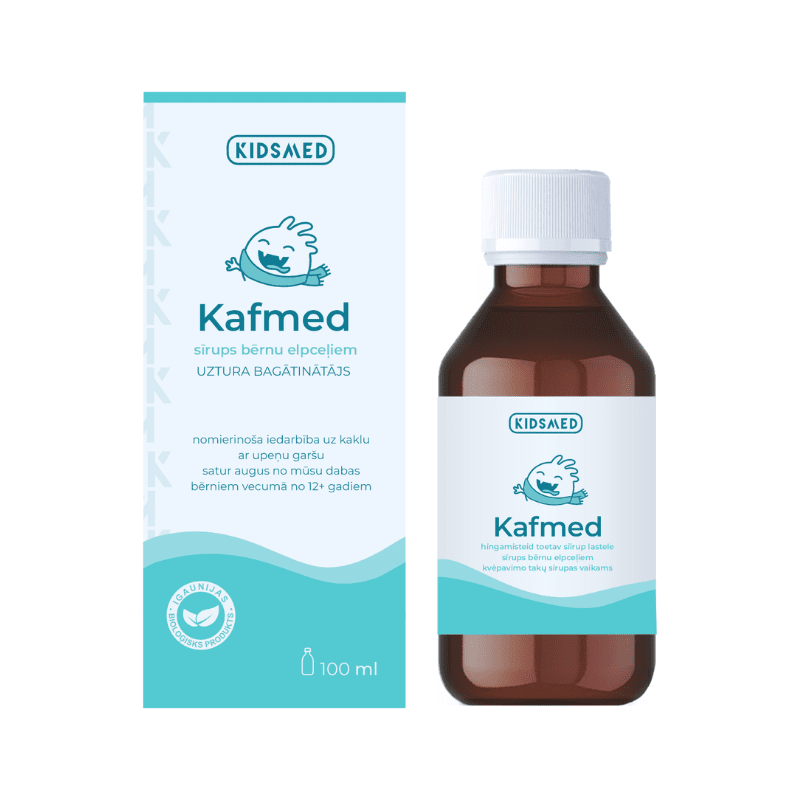 KIDSMED Kafmed klepus sīrups bērniem 100