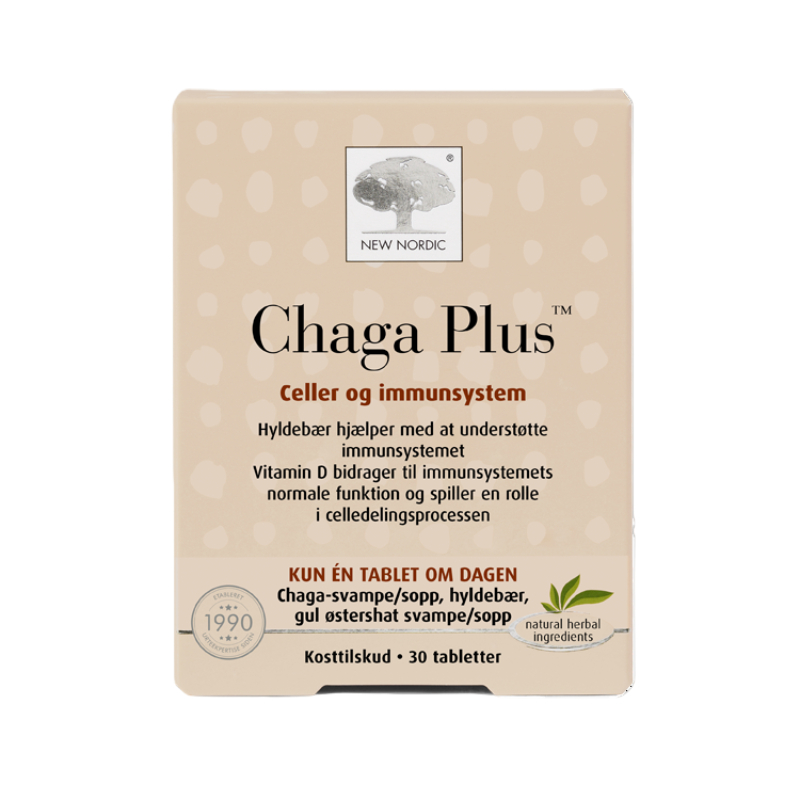 NEW NORDIC Chaga Plus tabletes N30