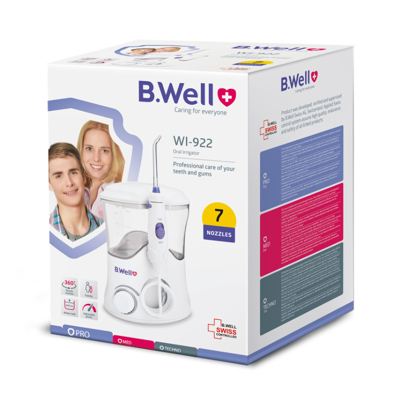B.WELL Mutes dobuma irigators PRO-922