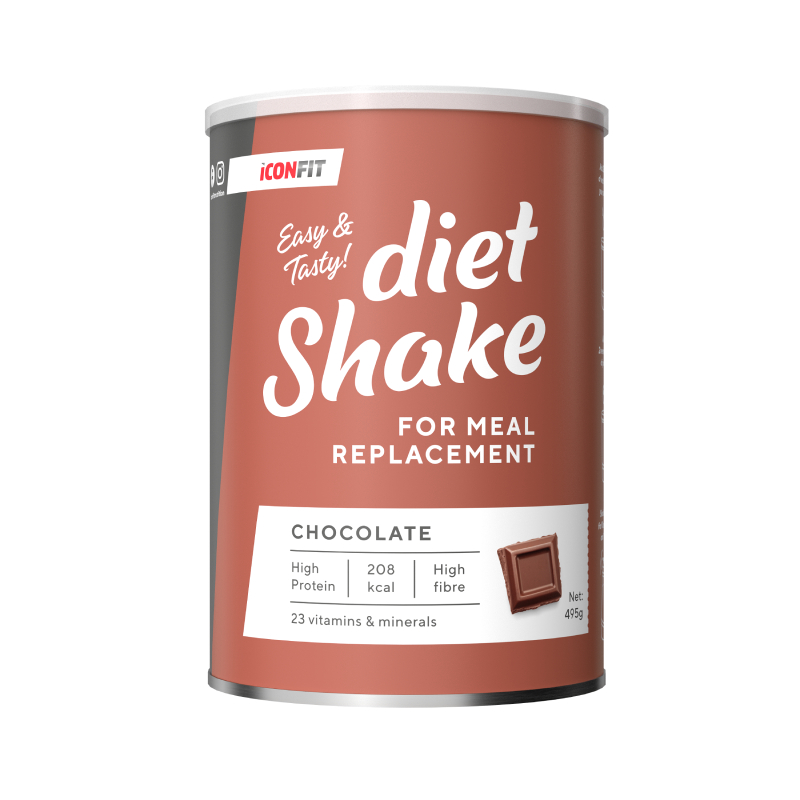 ICONFIT diētiskais kokteilis šokolādes, 495 g