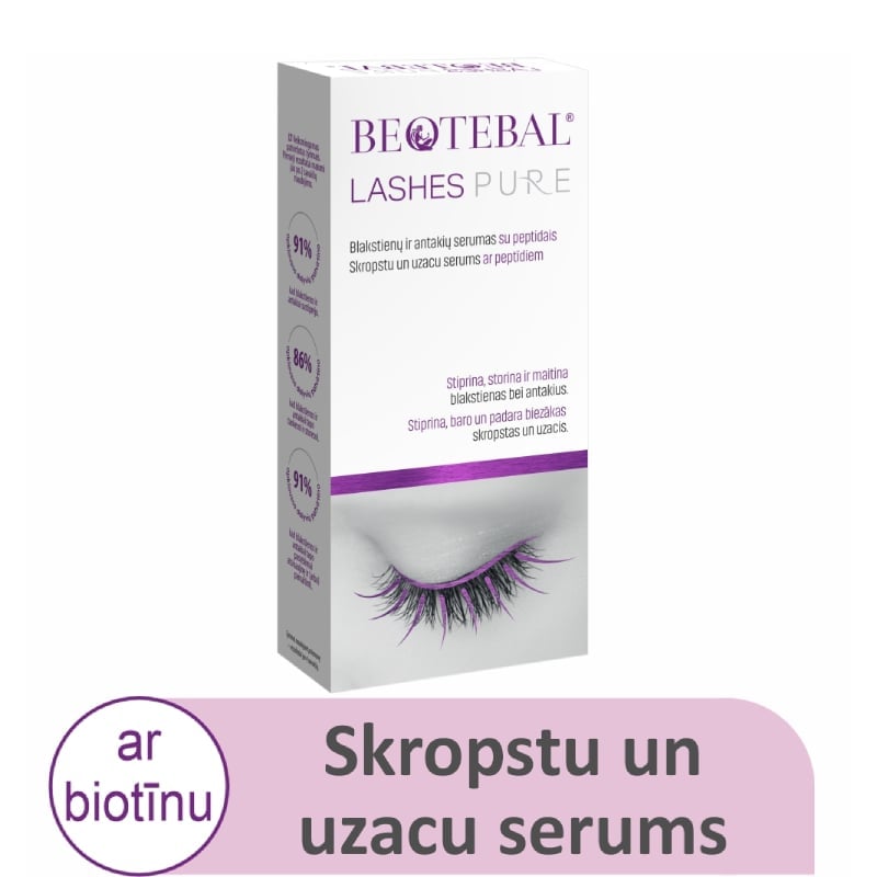 BEOTEBAL Lashes Pure skropstu un uzacu