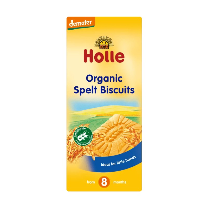 HOLLE Speltas cepumi zīdaiņiem no 8