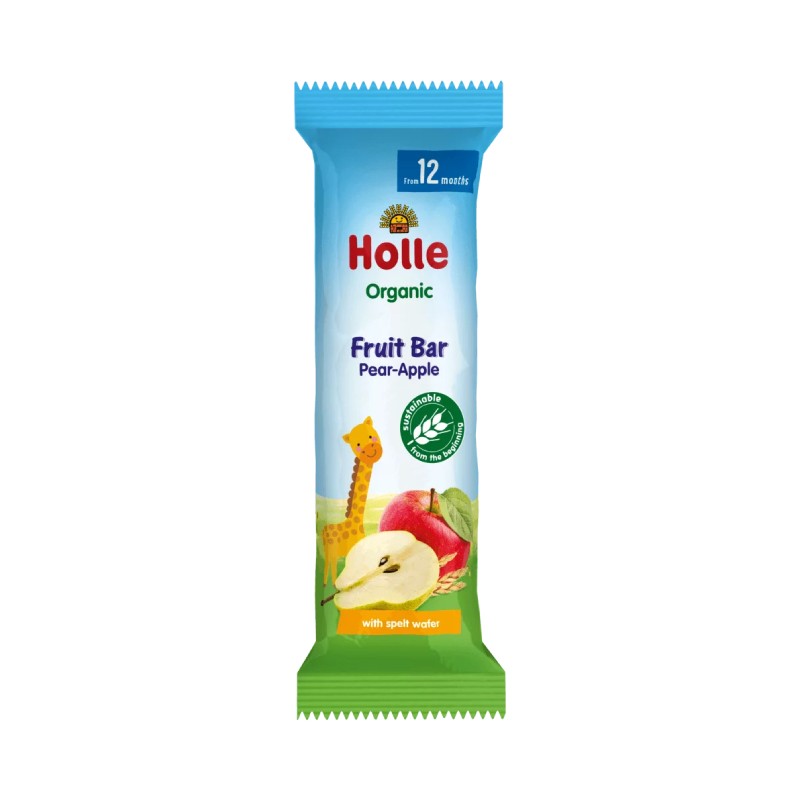 HOLLE Bumbieru-Ābolu augļu batoniņš no 12