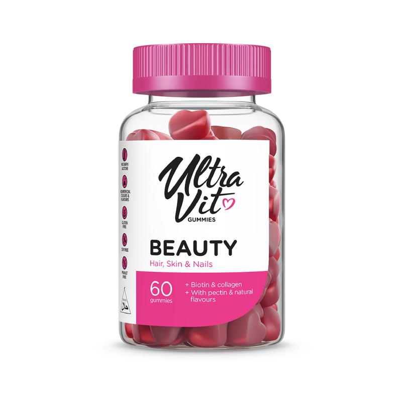 ULTRAVIT GUMMIES BEAUTY, 60 pastilas