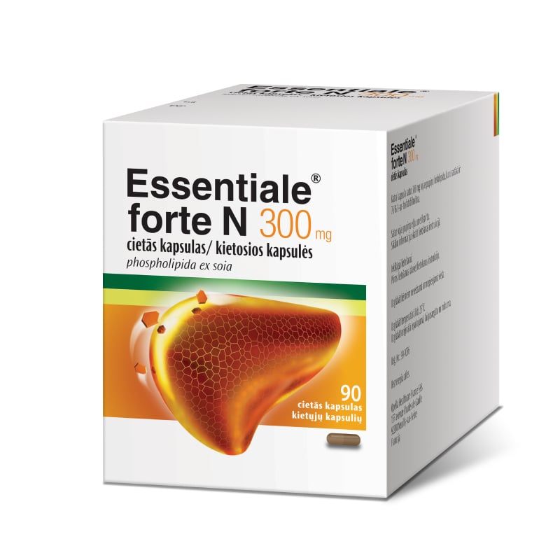 Essentiale forte N 300 mg cietās kapsulas