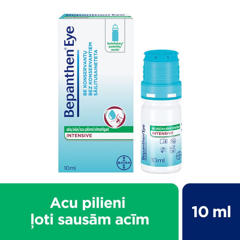 BEPANTHEN acu pilieni EYE INTENSIVE, 10 ml