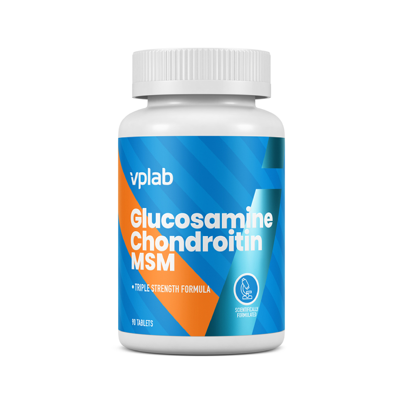 VPLAB Glucosamine Chondroitin MSM, 90 tabletes