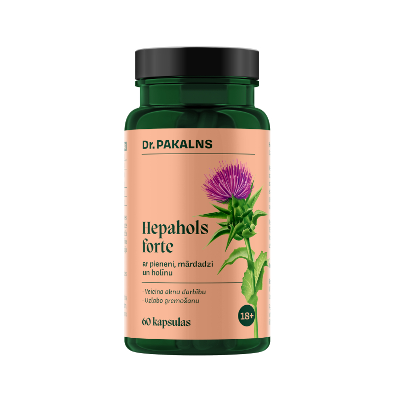 DR.PAKALNS Hepahols forte kapsulas