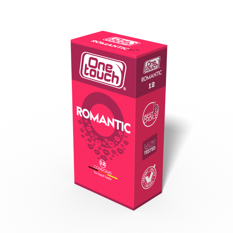 ONE TOUCH prezervatīvi ROMANTIC, 12 gab.