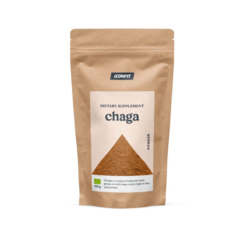 ICONFIT Organic Chaga pulveris, 100 g
