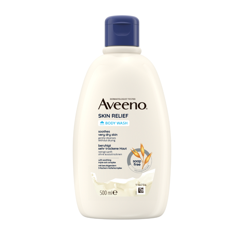 AVEENO Skin Relief ķermeņa mazgāšanas līdzeklis, 500 ml