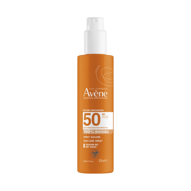 AVENE Sun SPF50+ aizsardzības sprejs pieaugušajiem, 200 ml