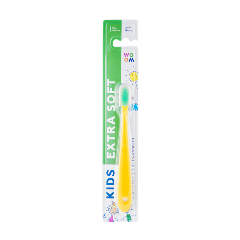 WOOM Kids Extra Soft zobu birste bērniem, N1
