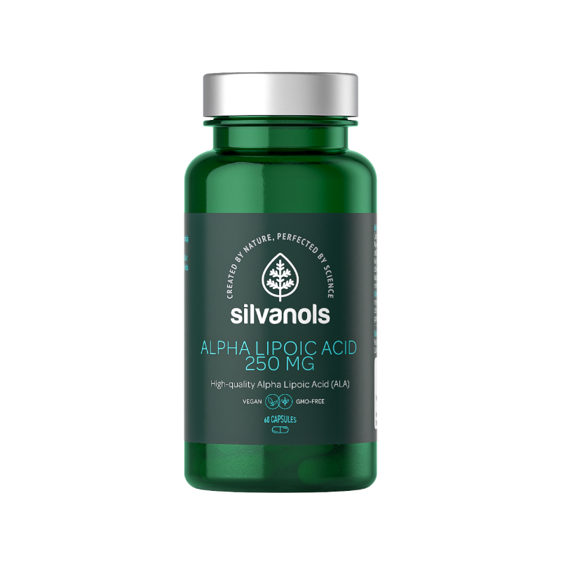 SILVANOLS ALPHA LIPOIC ACID 250mg, 60 kapsulas