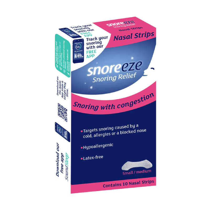 SNOREEZE deguna strēmeles, S/M, 10 gab.