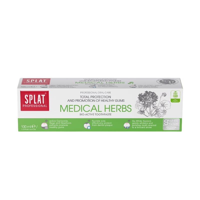 SPLAT Professional Medical Herbs zobu pasta