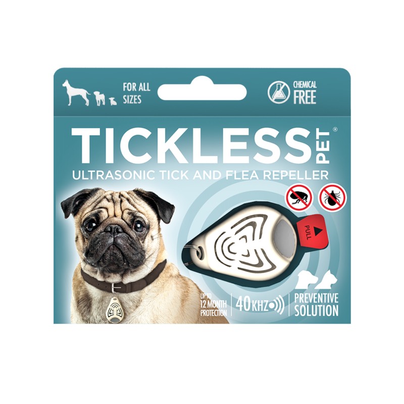 TICKLESS Pet ultraskaņas repelenta ierīce bēša