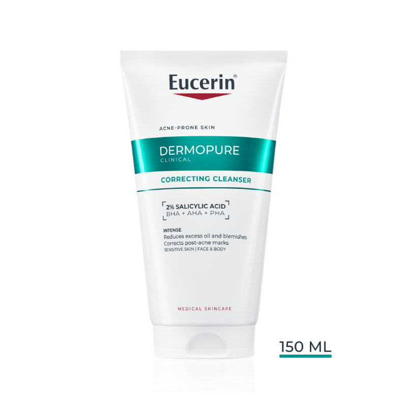 Eucerin® DermoPure Clinical koriģējoša attīrošā želeja, 150 ml